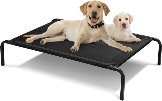 Cama para Perro, Cama Elevada para Perro con Malla Transpirable y Lavable, Portátil Cama para Perro Extra Grande Apto para Uso Interior y Exterior, Apto para Todo Tipo de Mascotas,Antideslizante (XL)