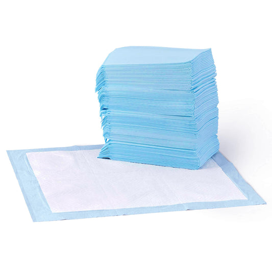 Amazon Basics - Tapete entrenador para perros, 5 capas a prueba de fugas y secado rápido, regular, 50 unidades